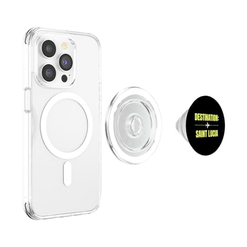 PopSockets PopGrip para MagSafe Santa Lucía con imán potente intercambiable 3