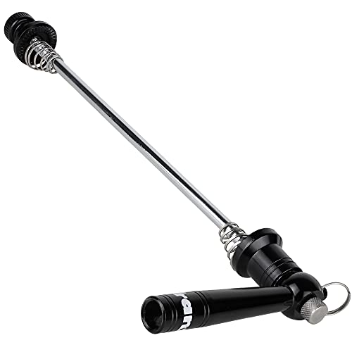 CyclingDeal Bike Bicycle Wheel Hub Non Quick Release Lock Skewers Set - Prevent Removing Wheels & Seatpost by Hands - with Tool