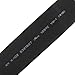 Tool parts 18mm Dia. Heat Shrinkable Tube Shrink Tubing 6M 19.7ft Black