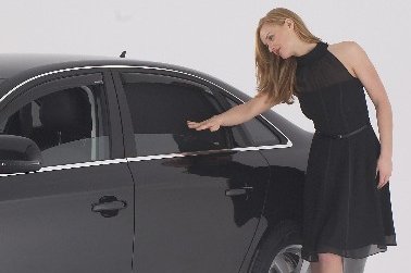 ClimAir Sonniboy Compatibile con Audi A6 (C8) Avant 2018- (Completo), Nero