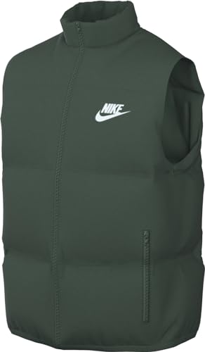 Image of Nike Sportswear Club PrimaLoft Men's Water-Repellent Puffer Vest (Fir /White, FB7373-323) Size 3X-Large