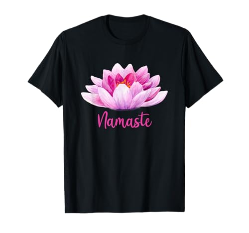 Photo de fleur de lotus yoga méditer méditation cadeau T-Shirt