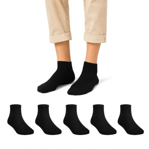 Image of Essentials Unisex Fine Cotton Ribbed Ankle Socks | Ultra Soft, Breathable & Stretchable | Socks for Men & Women, Daily & Gym Wear