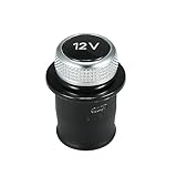 X AUTOHAUX 4H0919311 Auto Cigarette Lighter Dummy Cover Socket Replacement 12V for Audi