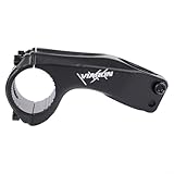 【Large compatibilité】Avec un diamètre de guidon de 8 mm et un diamètre de fourche avant de 28,6 mm, cette potence de guidon est adaptée à la plupart des VTT, offrant une excellente compatibilité.