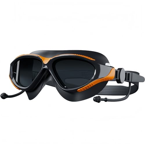 TAFALSPING Swimming Goggles Polarized Swimming Goggles Anti-Fog Leakproof UV Protection Crystal Clear Vision for Adults and Teens