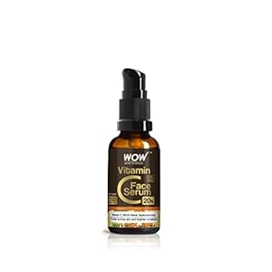 WOW Skin Science Brightening 20% Vitamin C Face Serum | Boost Collagen and Elastin for Anti aging, Skin Repair | For Dark Circles, Fine Lines | Glowing Skin | Hydrates | 30 ml