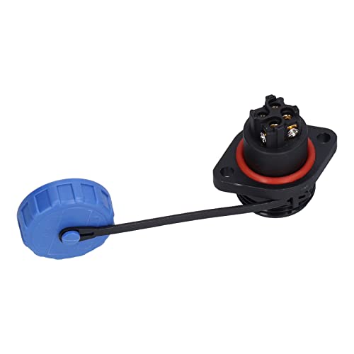 Conector Hélice Multi Core Soldado Macho Hembra IP68 miniatura 6