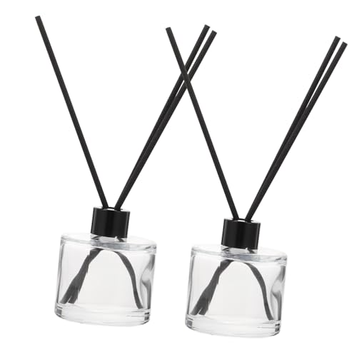 Botellas Difusoras de Aroma Reemplazables 50ml con Varillas Negras miniatura 1