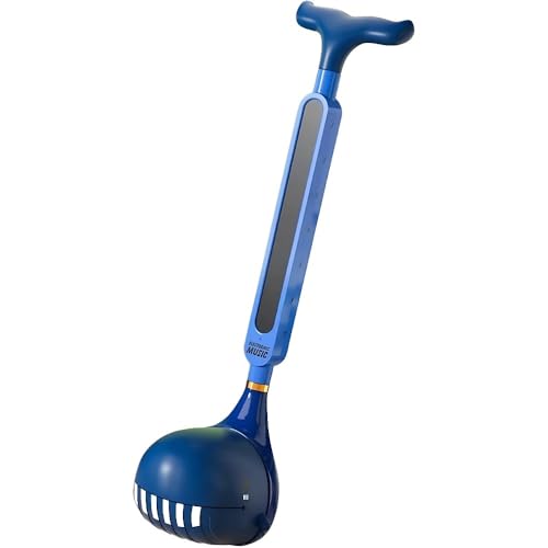 Portable Electronic Synthesizer, USB rechargeable Mini Touch Sensitive Digital Music Instrument Stuff Fun Gifts (Blue Whale)