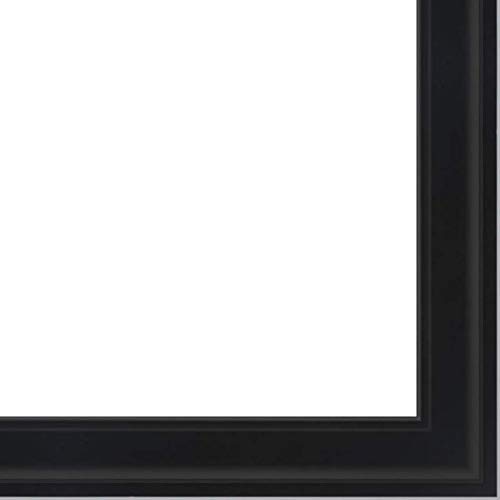 CountryArtHouse Picture Frame Moulding (Wood) 100ft bundle - Traditional Black Finish - 1.75