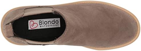 Blondo Women's Mayes Chelsea Boot, Dark Taupe, 8 Wide | Image 4