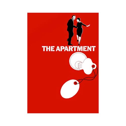 Image of BLINKART The Apartment (1960) Movie Poster 12x18 Inch | Unframed Wall Art Print on Premium 300 GSM Paper | Vintage Aesthetic Mid Century Film Decor for Bedroom, Living Room, Office
