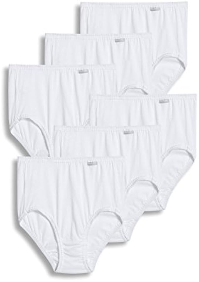 Jockey Women's Underwear Plus Size Elance Brief - 6 Pack