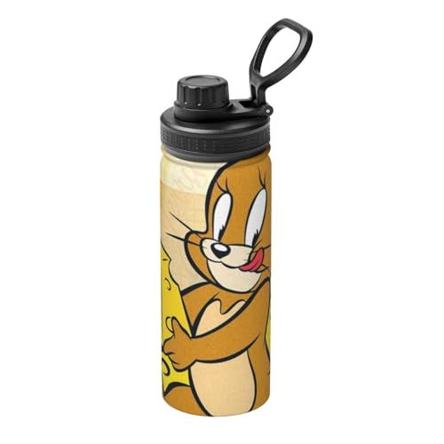 トムとジェリー アニメ 水筒 真空断熱 保温 保冷 スポーツボトル 人気 ステンレスボトル スポーツ飲料対応 漏れない 直飲み530ml 男の子 女の子 おしゃれ 大人 子供 グッズ キャラクター 雑貨 SDCVT99P
