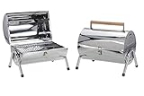 Edelstahl-Grilltonne BBQ Grill Camping Grill