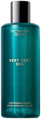 Victoria's Secret Very Sexy Sea Fragrance Mist, Notes of Italian Bergamot, Neroli Blossom & Sundrenched Cedar, Body Spray for Women (8.4 oz)