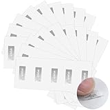 100 Pcs Nfc Tags Sticker Ntag213 Adhesive Blank Nfc Stickers Chip Rewritable 144 Bytes Memory Programmable Rfid Stickers Tags Compatible With All Nfc-Enabled Smartphones Mobile Phones Devices