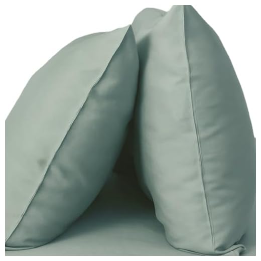 Cariloha Resort 2-Piece Sateen Pillowcase Set | Ocean Mist | King | Viscose Material | Breathable and Cooling Pillowcases for Hot Sleepers