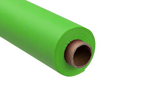 Exquisite Lime Green Plastic Table Cover Roll - 40 Inch X 100 Feet - Disposable Lime Green Plastic Table Cloth Roll - Great For Parties And Banquets Disposable Tablecloth Rolls #TOP1