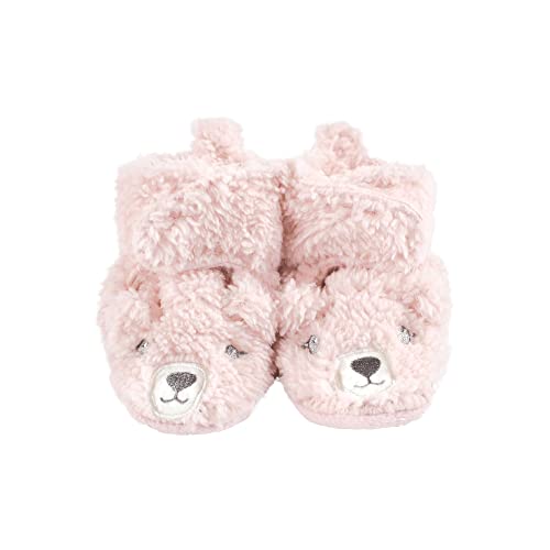 Hudson Baby Girls' Trapper Hat, Mitten and Bootie Set4