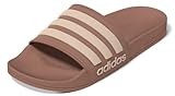 adidas Unisex Adilette Shower Slides Sandal, Warm Clay/Crystal Sand/Warm Clay, 18 US Men