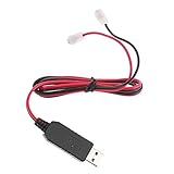 tegongse 3.7V 18650 26650 Battery Eliminator 5V USB to 4.2V Magnetic Power Supply Cable