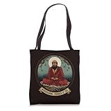 Bodhidharma Buddhist Monk Zen Buddhism Vintage Art Tote Bag