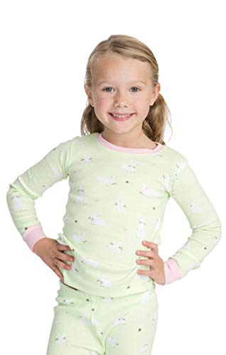Image of Hatley Girl's Organic Cotton Long Sleeve Printed Pyjama Set Pajama