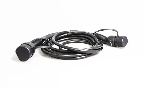 CTEK Ladekabel für Elektrofahrzeuge, Modus 3, Typ 2 zu Type 2, eine Phase, 32 A, 7,4 kW, gerades Kabel (5 m)