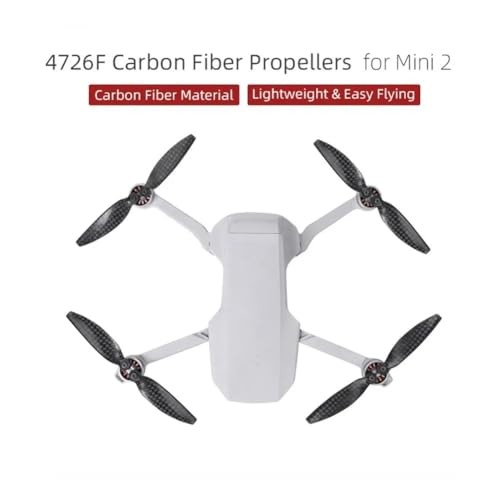 Hélices silencieuses pour drone 2 SE en carbone : aérodynamisme optimisé