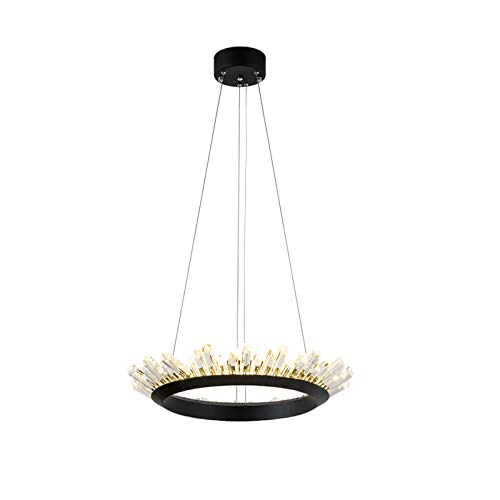 Lustre en Cristal Moderne K9 Luminaire Suspendu Haute Qualité pour Salon