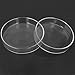 Glass Petri Dishes, Biochemical Laboratory Instruments, Borosilicate Petri Dishes with Lids, Pack of 10