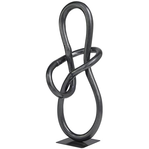 Deco 79 Aluminum Metal Abstract Decorative Sculpture Home De