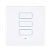 Produktbild Smart Switch Alexa Smart Lichtschalter, Wi-Fi Smart-Wandschalter mit Fernbedienung und Timer, Alexa Echo-Schalter, kompatibel mit Alexa Echo, Google Home, kein Hub erforderlich, Touch-Taste (3 Gang)