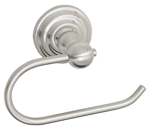 Design House 538371 Calisto Euro Bathroom Wall Mounted Toilet Paper Holder, Satin Nickel Finish, One Size #TOP3