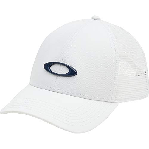 Oakley Men's Trucker Ellipse Hat, White, One size