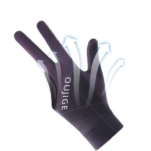 de piscina de bilhar, de piscina unissex - antiderrapantes para piscina e bilhar,Cue Action Gloves A