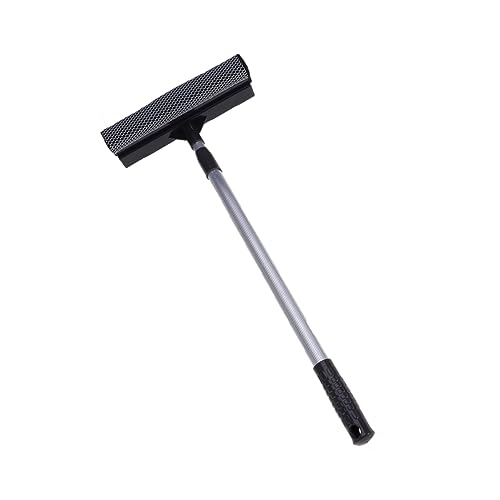 MOTHNUR Limpiacristales Telescópico Mango Extensible y Alcance para Limpiar Ventanas y Superficies Difíciles De Alcanzar