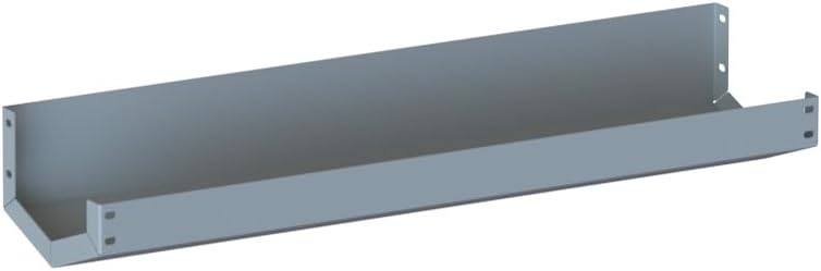Adrian Steel PT32, Pipe Tray Kit for 32"" Shelving, 32w x 4h, Gray, Grey