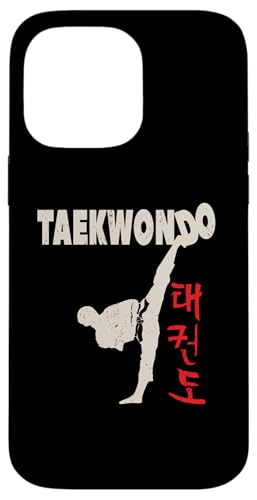 Taekwondo Kicking iPhone 14 Pro Max Case