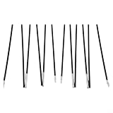 EXTRWORY Pali per tenda in fibra di vetro, 3,5 m, 7 mm, pieghevoli, con cavo elastico, per campeggio, escursionismo, zaino in spalla, kit di ricambio per ripari all'aperto