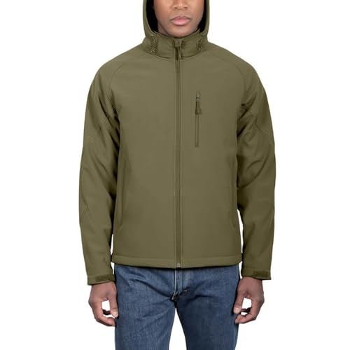 KIRKLAND Signature Men’s Water-Resistant Fleece Lined Softshell Jacket3