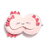 Relaxeazzz Adoramals Maddie the Axolotl Travel Pillow & Eye Mask - Sleep Eye Mask Masks - Kids Travel Accessories For Sleeping Airplane - Flight Plane Neck Pillow Pillows - Image 7