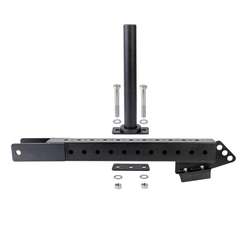 BROTTEBEAR Multi Use Belt Squat Attachment with Lever Arms fits for 3"X 3" Square Tube Power Cages Home Gym Accessory for Strength Training with 330 lbs Capacity (Not Included Squat Belt) by BROTTEBEAR - Image 7