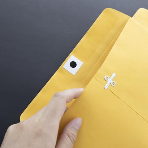 Envelope com fecho BAZIC 25,4 cm x 33 cm (pacote com 4)