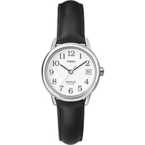 Timex dames horloge easy reader leer