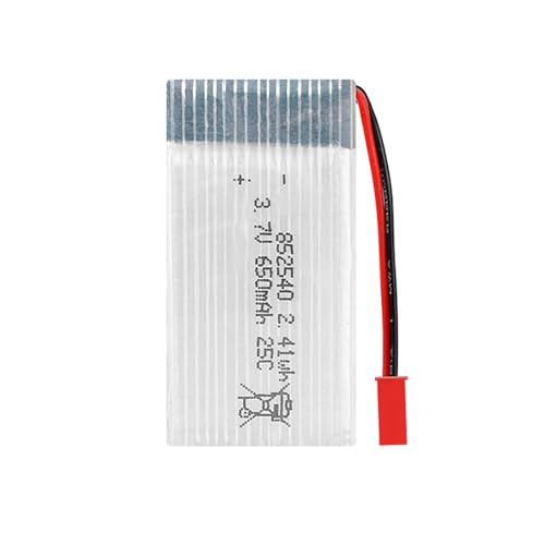 ���`�E���|���}�[�o�b�e���[ 3.7V 650mAh 852540 Lipo �[�d�������p���`�E���C�I���o�b�e���[�p�b�N JST-2P �R�l�N�^�t�� RC �h���[���q��@�A�N�Z�T���[