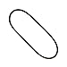 Mtd 954-04028 Dethatcher Belt Genuine Original Equipment Manufacturer (OEM) Part