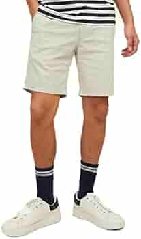 JACK & JONES Erkek Jpstdave Jjlinen Şort Chino Şort